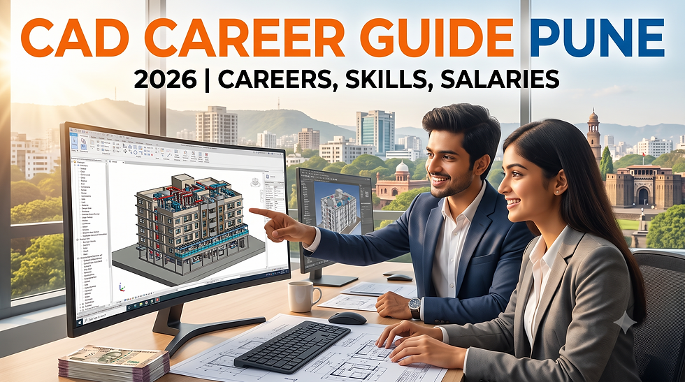 CAD Career Guide Pune 2026: Careers, Skills & Salaries in CAD and BIM