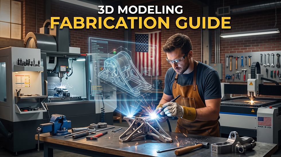 3D Modelling for Custom Fabrication: A US Shop Shop