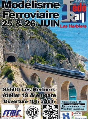 Fédé Rail 2022 aux Herbiers (85)