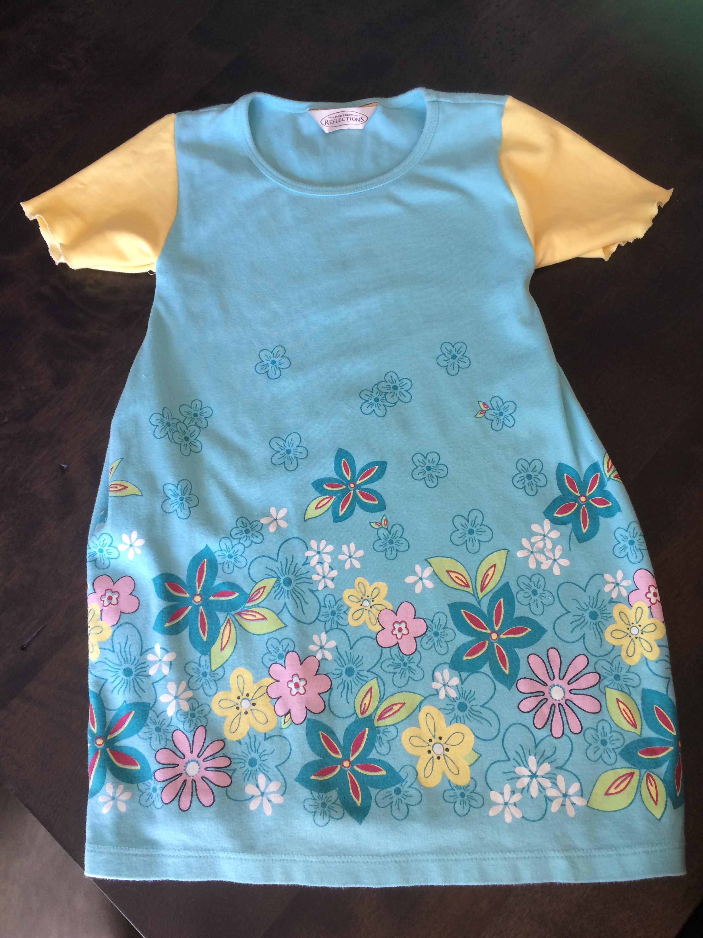 T-shirt to toddler nightdress