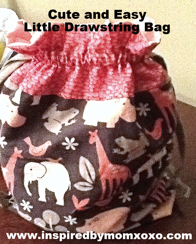 Cute little drawstring bag
