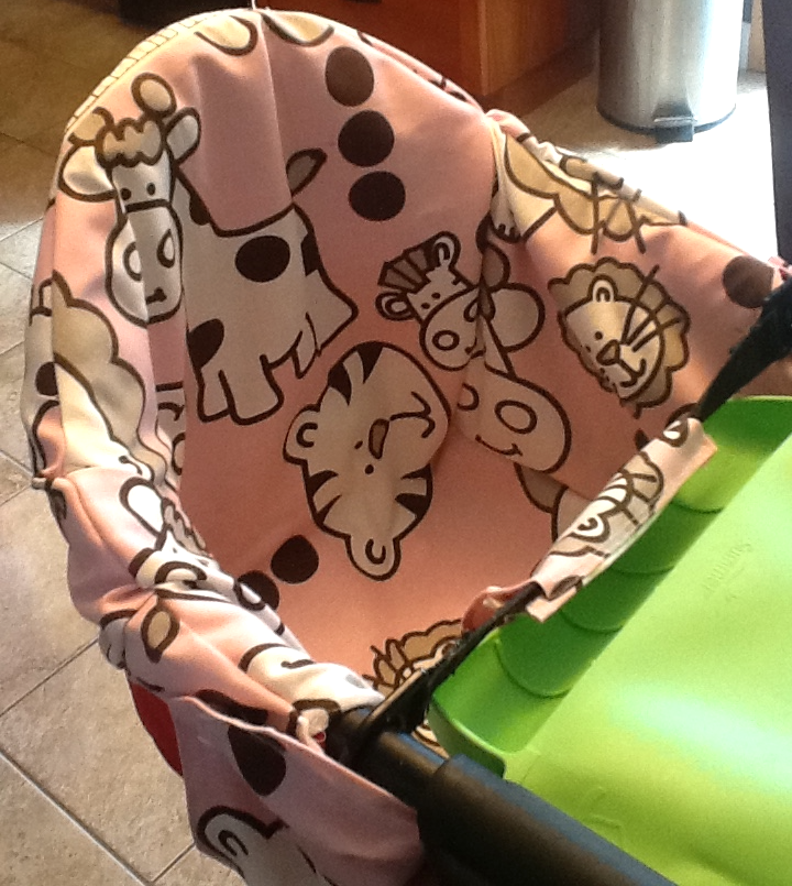 DIY High chair cover
