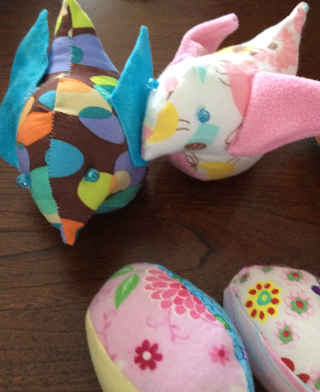 Easter birds and eggs