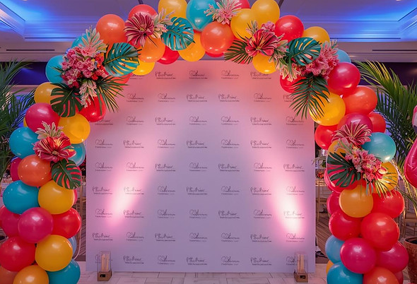 Balloon Garland Rentals in Tampa By Just Us Productions