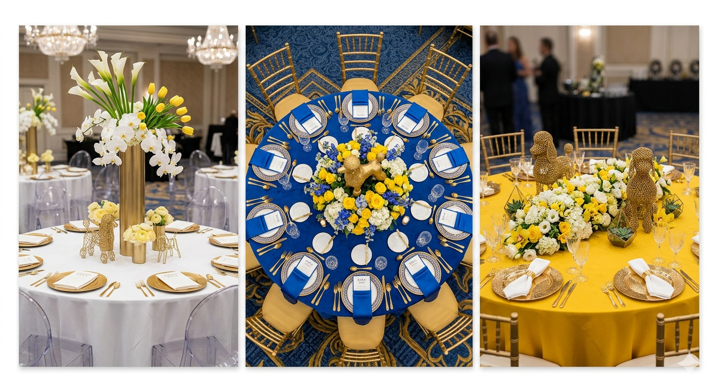 Round Tablecloth Linen Rentals