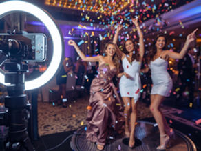 360 Spinning Video Booth Near Me Available at Just Us Productions Tampa