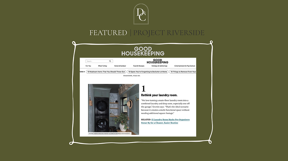 We Got Featured in Good Housekeeping: 3 Designer Tips to Maximize Storage in Smaller Homes