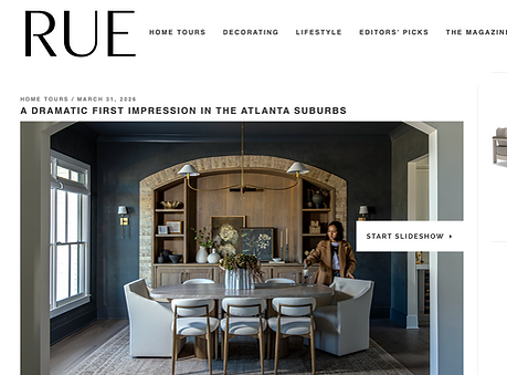 Award-winning Atlanta interior design studio specializing in luxury renovations, full-home furnishing, Organic Modern