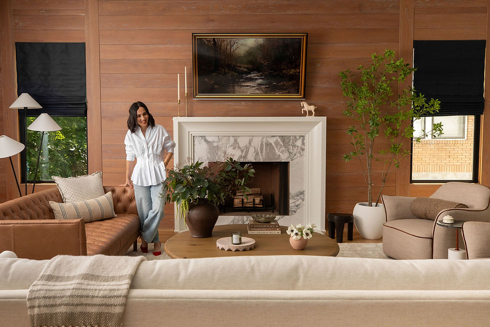 Luxury Home Transformation Without Renovation: Inside Our Organic Modern Furnishing Project in Atlanta