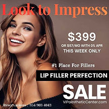 Lip Filler special in hallandale beach