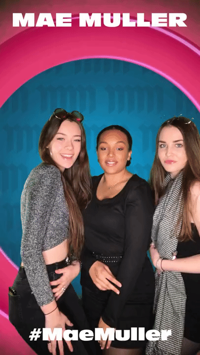 Green screen GIF example