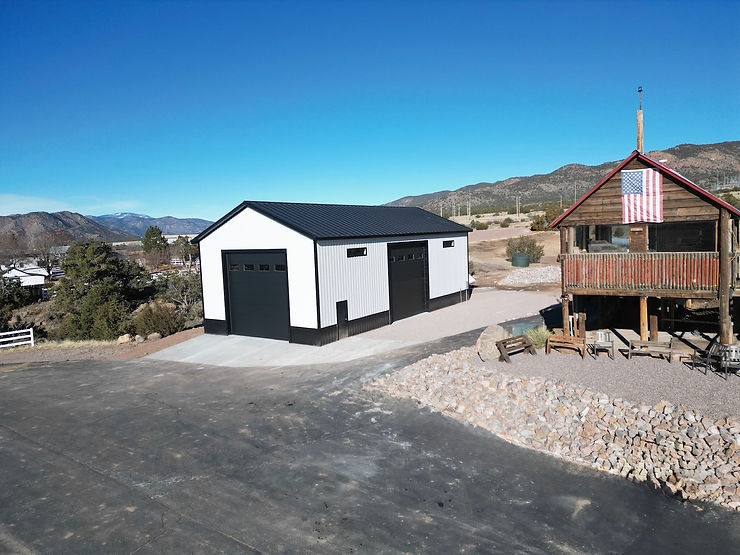 Helicopter Hangar built for Royal Gorge Helitours in Canon City, CO
