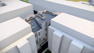 Dachgeschoßprojekt Wien, Einreichplan, Altbau