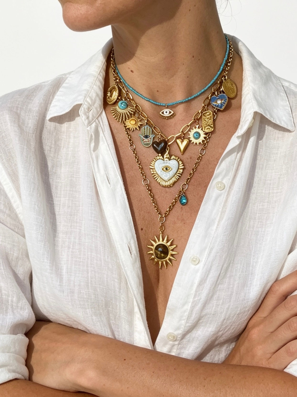 BARELY THERE necklace 