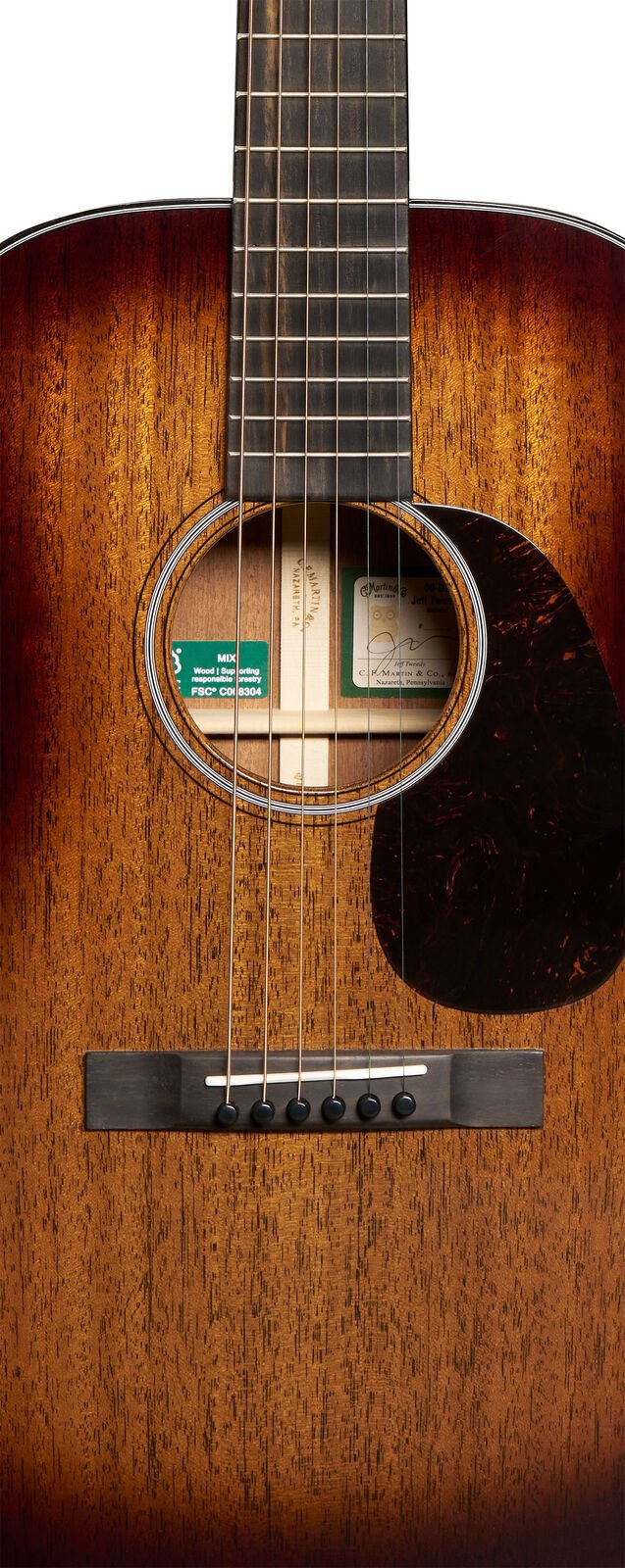 Thumbnail: Martin Special Edition 00DB Jeff Tweedy Acoustic w/ Molded Hardshell Case