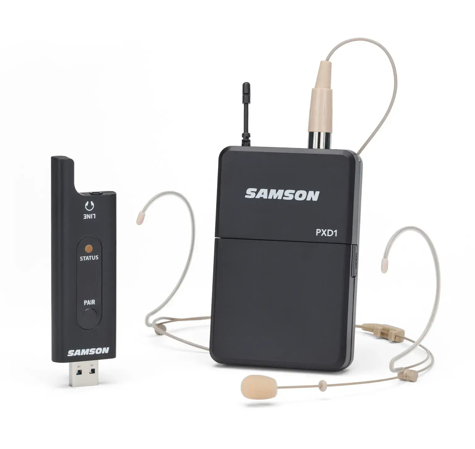 Samson Stage XPD2 Headset USB 2.4GHz Digital Wireless Mic System SWXPD2EBD5