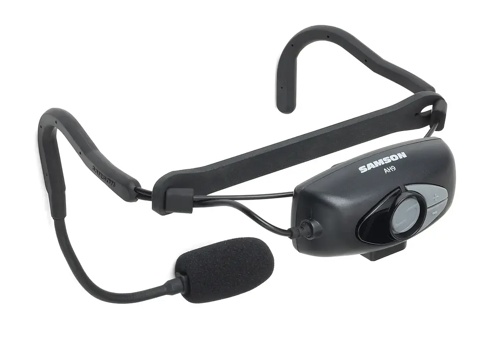 Thumbnail: Samson AirLine 99m Wireless Headset Wireless System with Tabletop Receiver