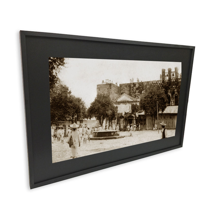 IMPRESION EN MARCO CONTEMPORANEO