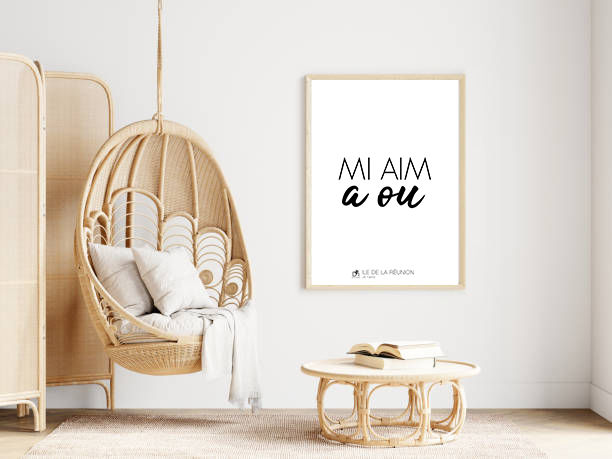 Miniature : Toile déco d'une expression créole