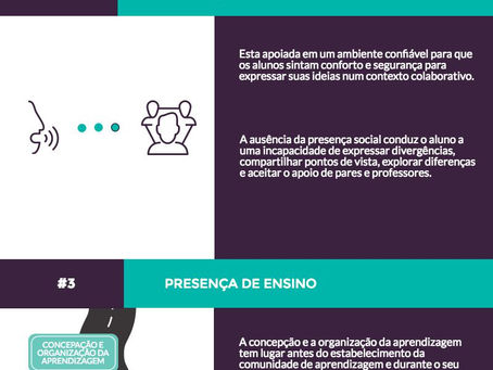 Papel e Presença do Professor nas Comunidades de Aprendizagem