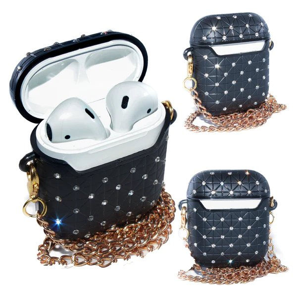 Miniatura: AirPods Glitter Case With Necklace