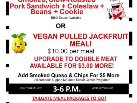 9/27/25 Pulled Pork Drive-Thru