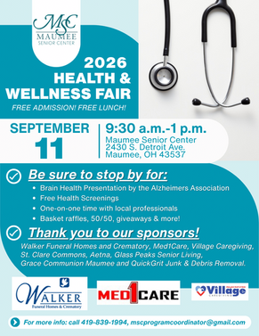 9/11/26 Health & Wellness Fair
