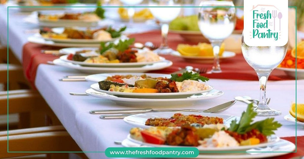 What are party catering services