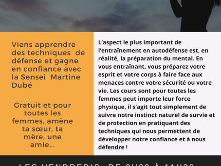 Cours d'Autodéfense Féministe