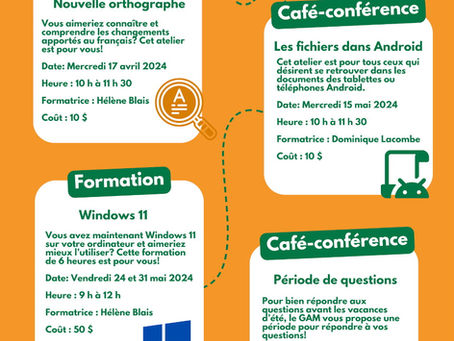 Programmation de formation continue