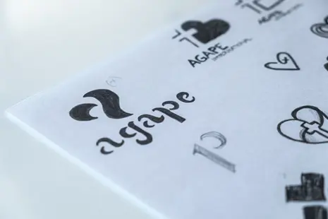 Debora Balmer Graphic Design Grafik Art Logo Redesign Agape international