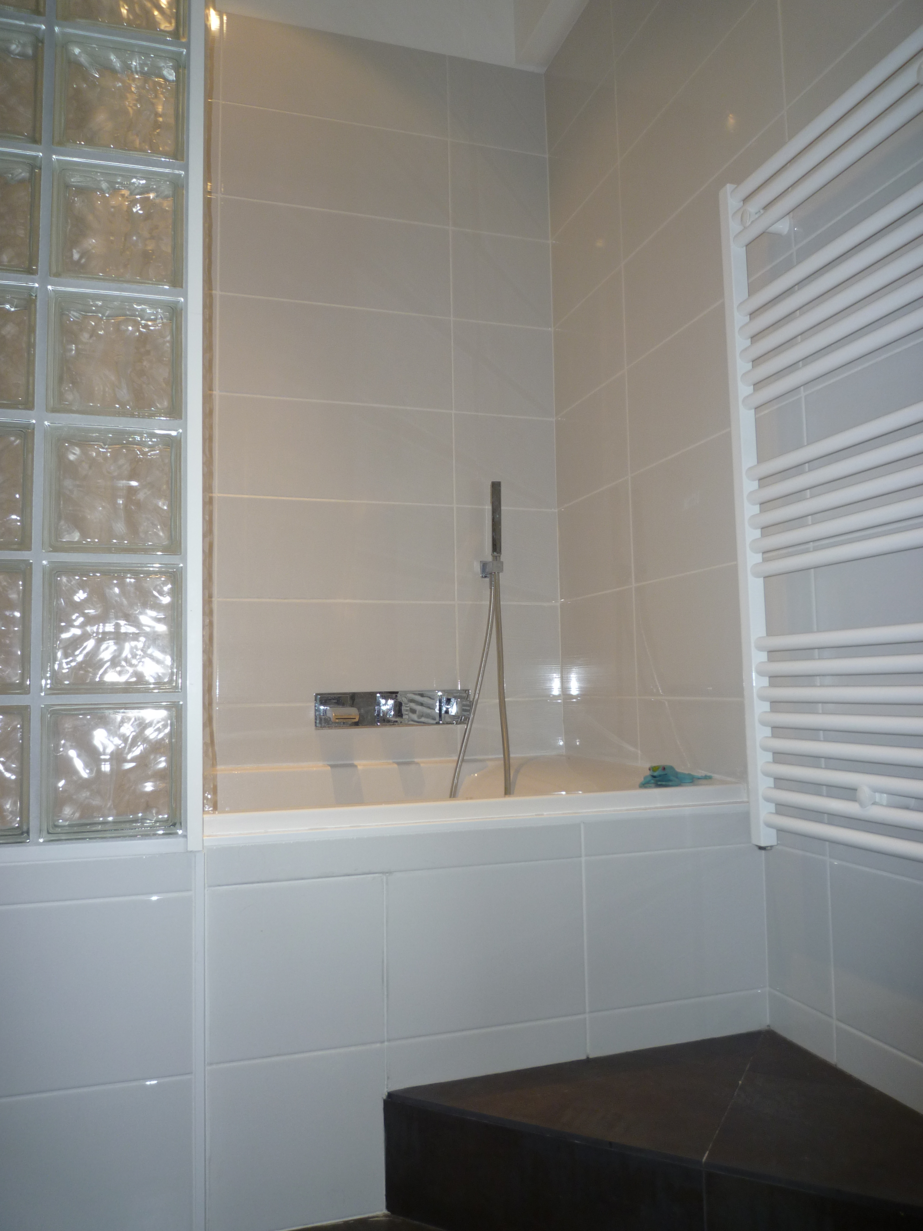 Salle de bain après
