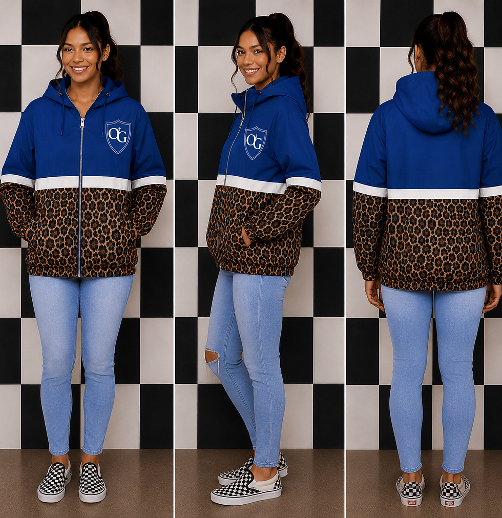 Thumbnail: Cheetah Full Zip Jackets - Youth & Adult Sizes
