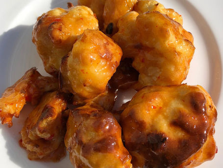 Airfryer Sweet Chilli Cauliflower Bites