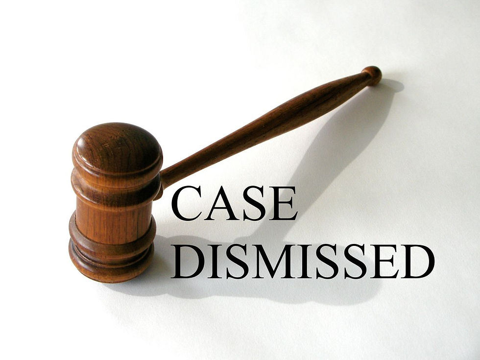 can you get my charges dismissed