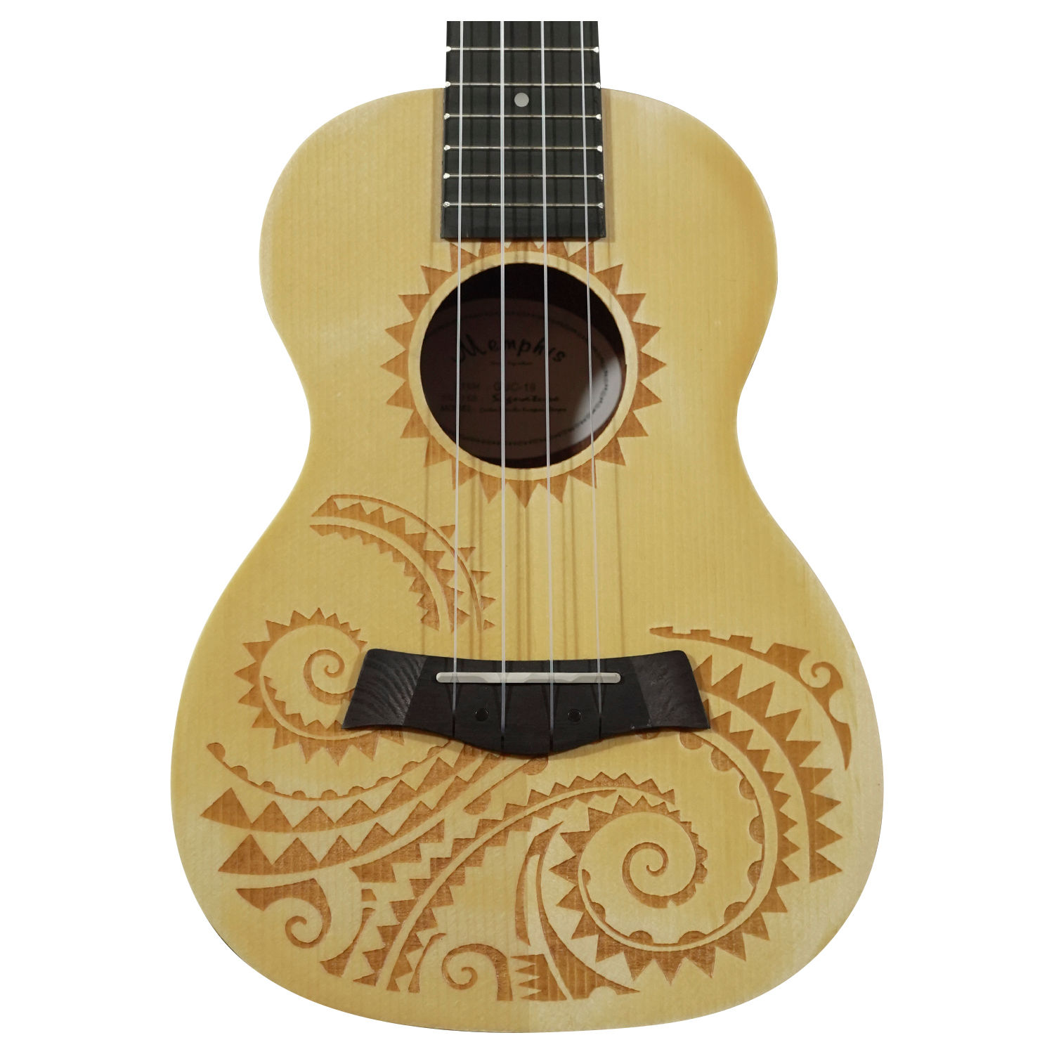 Ukelele Concierto con Diseño ”GUC-19” | Memphis