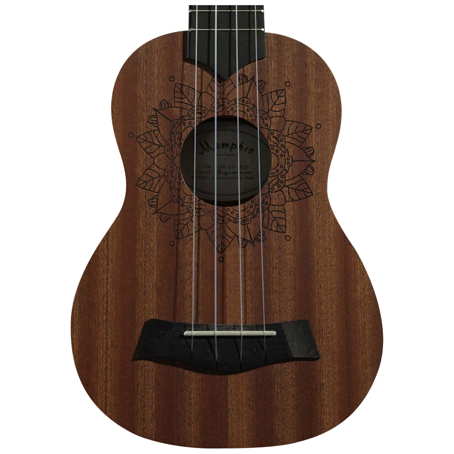 Ukelele Soprano con Diseño ”UK-21M29” | Memphis