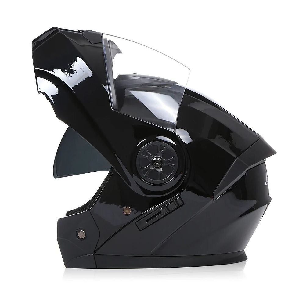 Thumbnail: Dual Visor Flip-Up Motorcycle Helmet