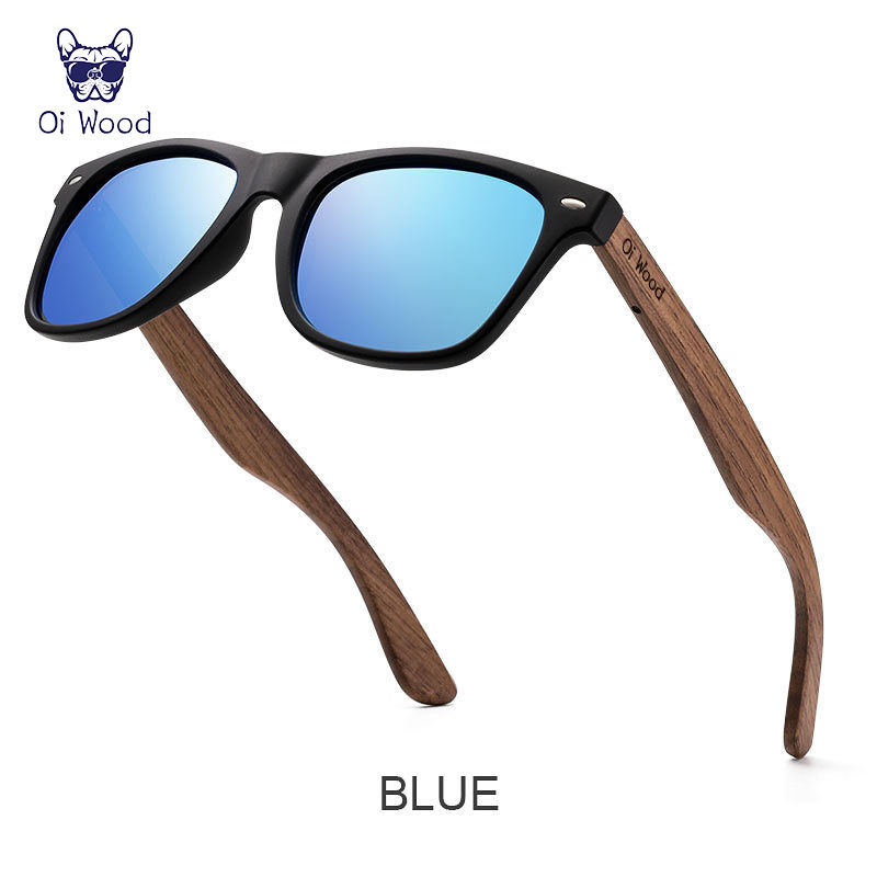 Thumbnail: Oi Wood Polarised Wooden Sunglasses