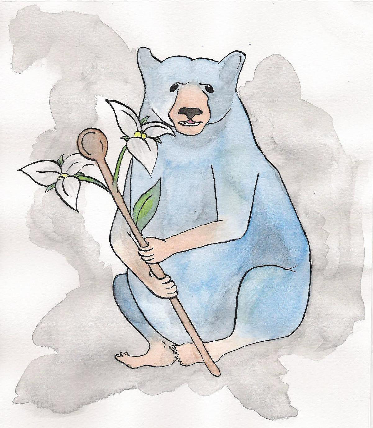 Daryl's Bear Giclée Print