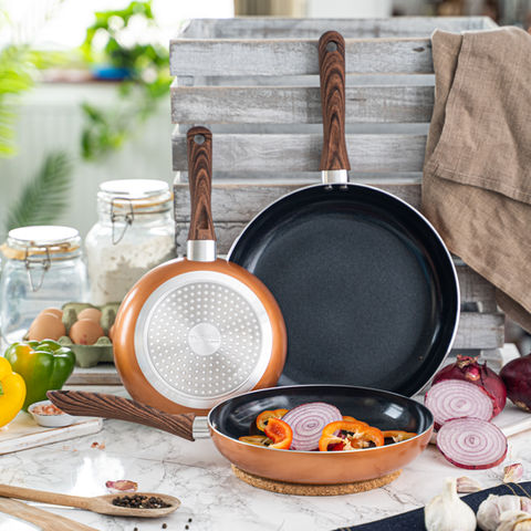 ecommerce product photography of saucepans