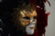 White Masquerade Mask
