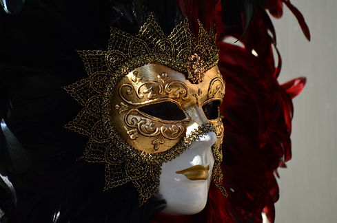 White Masquerade Mask