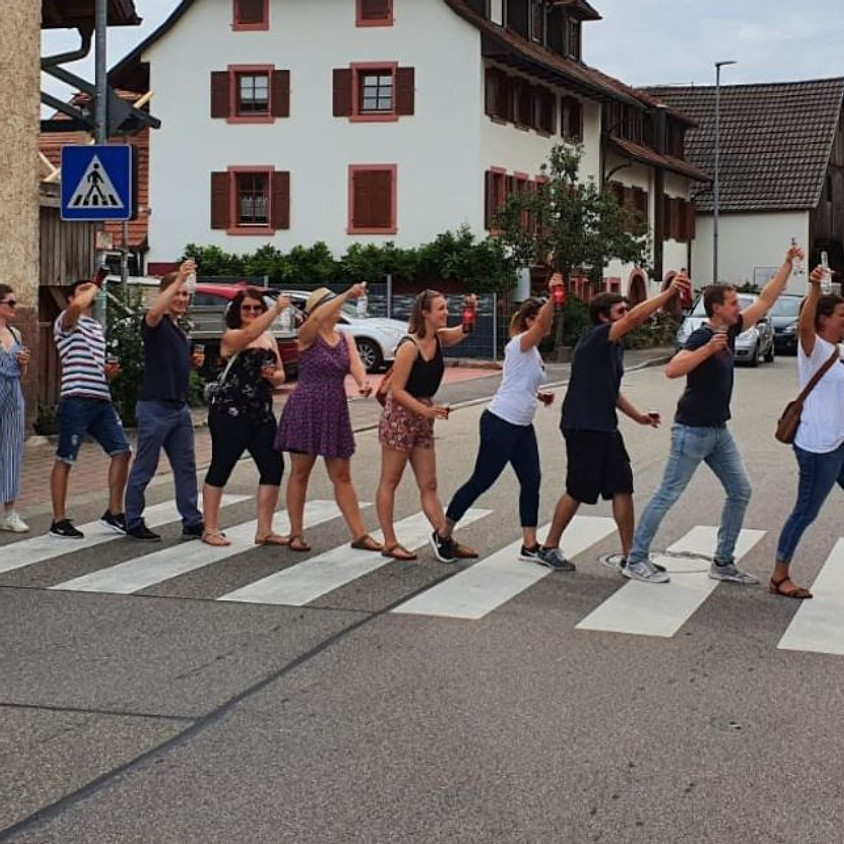 Musikalischen Bier und Cider Tour.