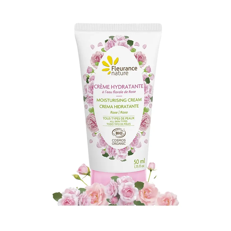 Fleurance Nature - Crème hydratante visage à la rose
