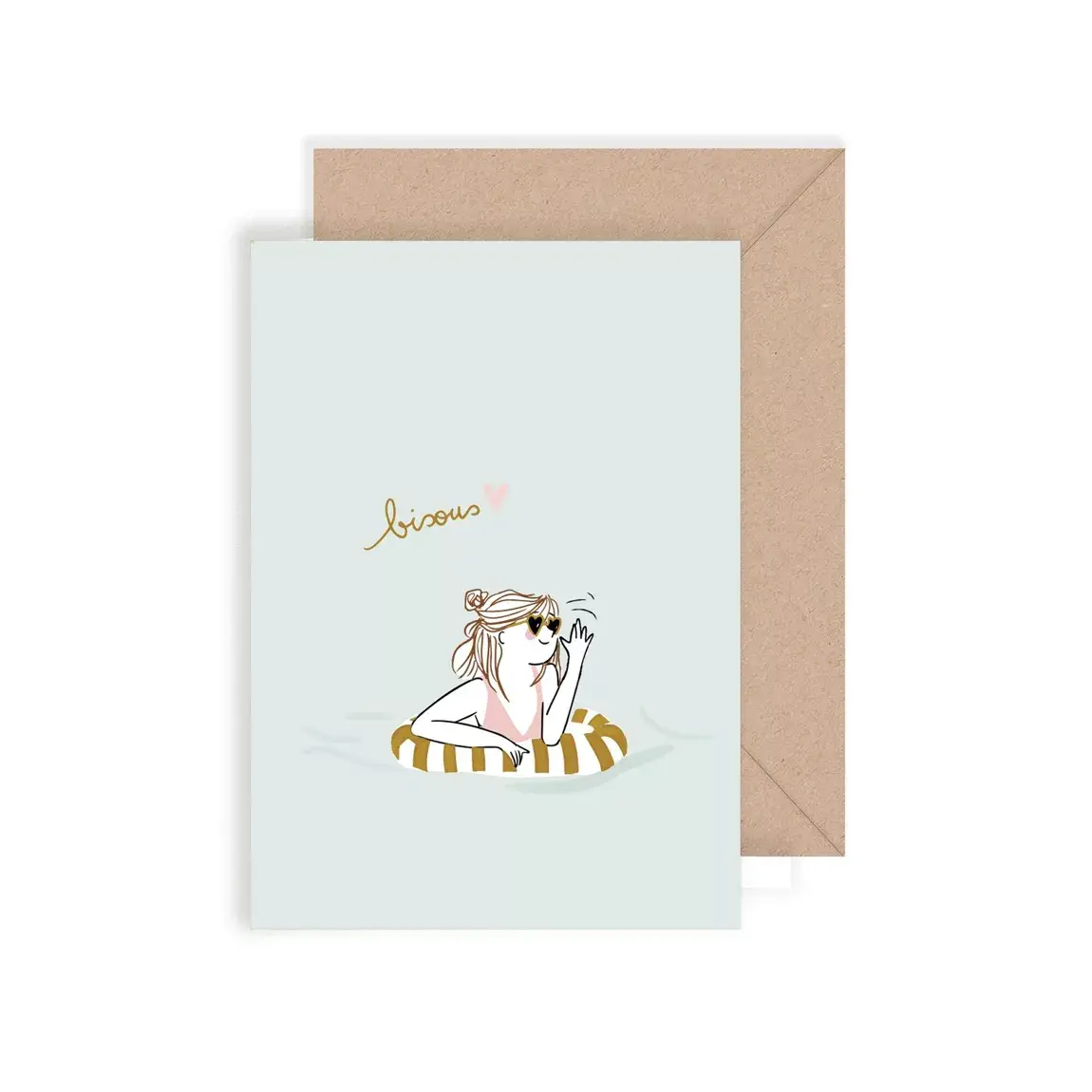My Lovely Thing - Carte Double Plein de Bisous