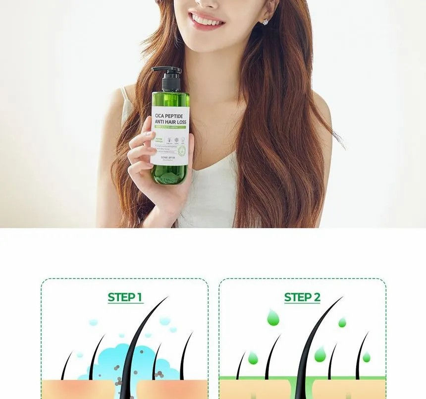 Miniatura: SOME BY MI Cica Peptide Anti Hair Loss Derma Scalp Shampoo 285ml