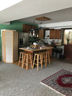 Kitchen in Yoga Center
