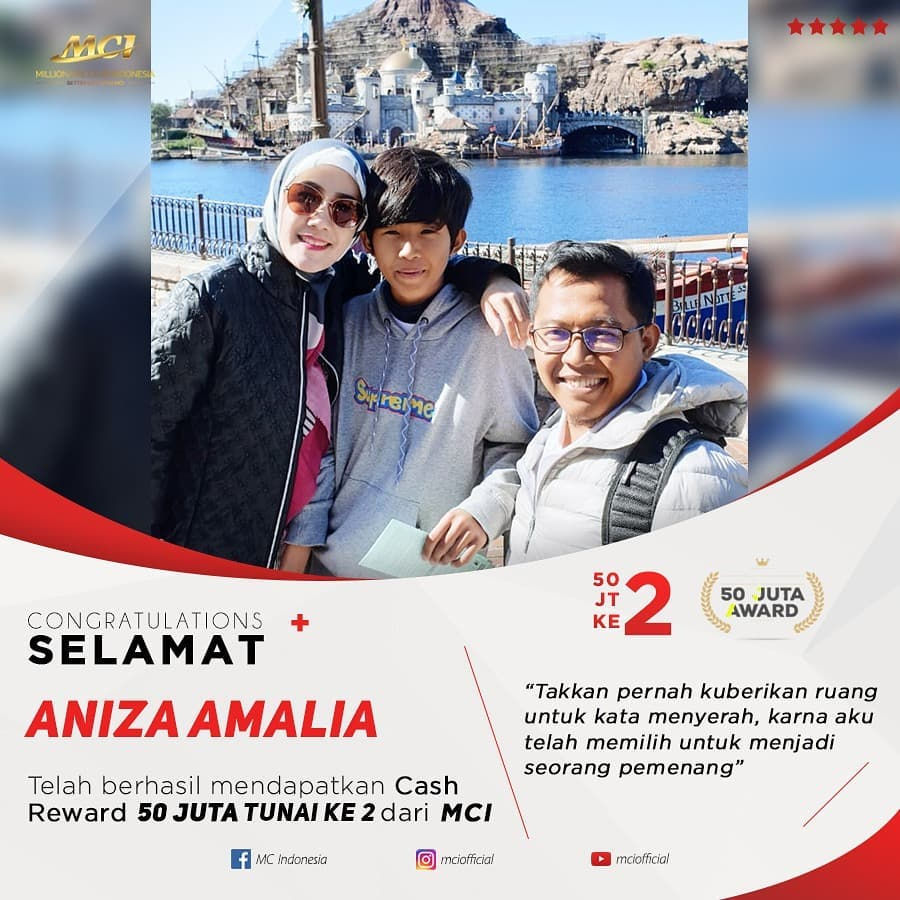 cash reward 50juta ke2 dari mci indonesi