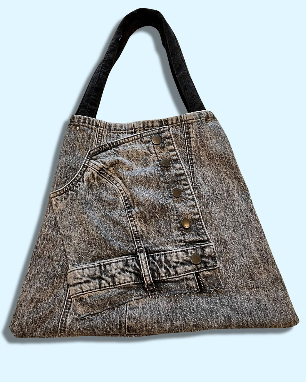 Thumbnail: Reworked Corset Denim Tote